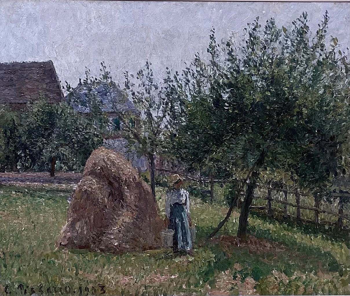 Meli a Éragny, mattina soleggiata (1903) - Kunstmuseum Basel